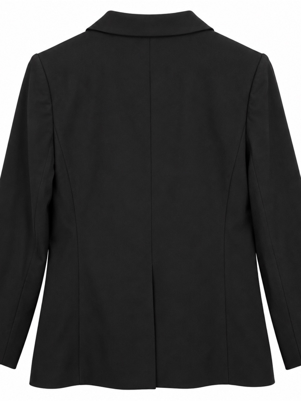 Madewell Women’s M Black Oversized 2 Button Boyfriend Longline Blazer Jacket - Picture 2 of 3